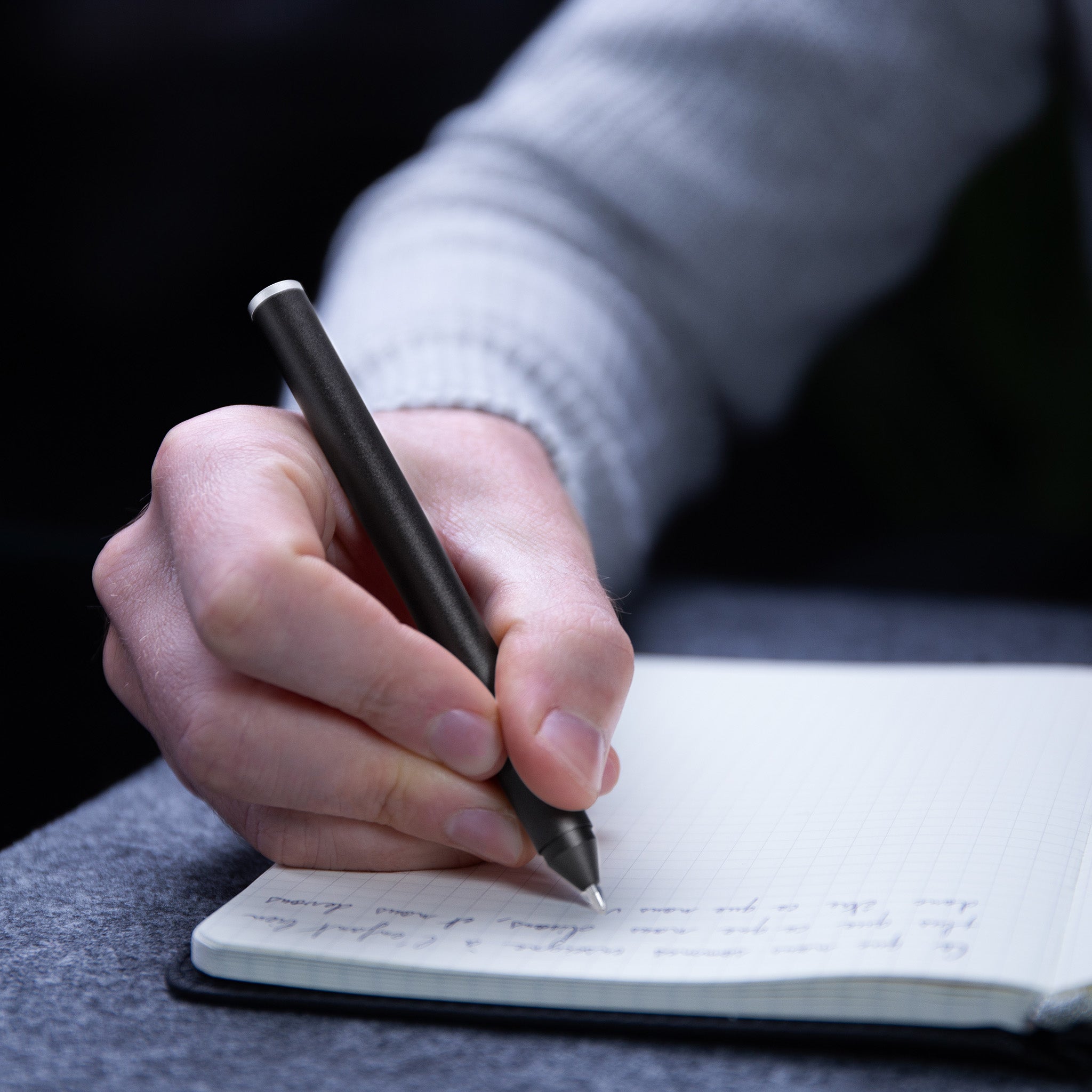 Grey ballpoint pen hoverpen classic#49776835133774