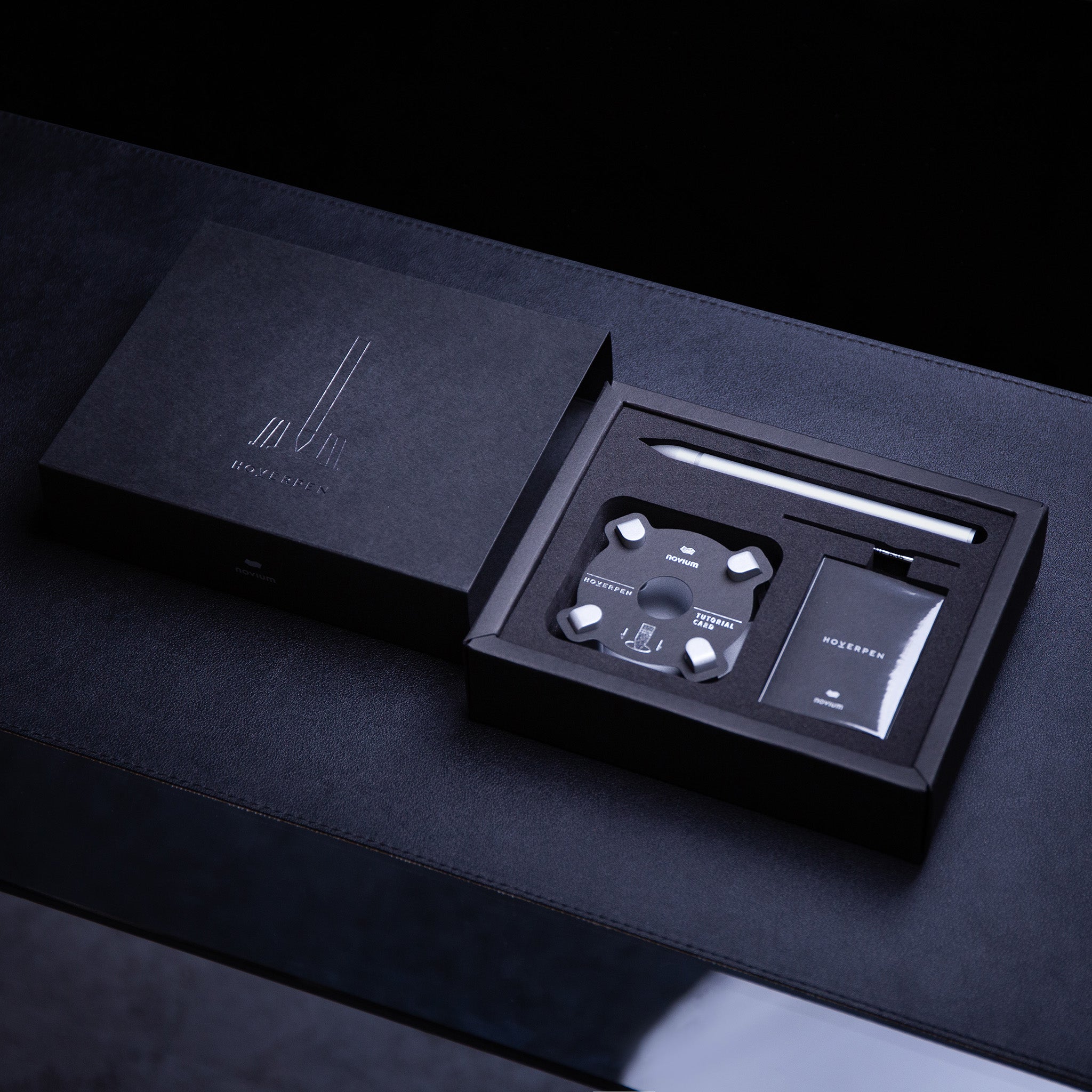 silver ballpoint pen hoverpen classic#40558020395101