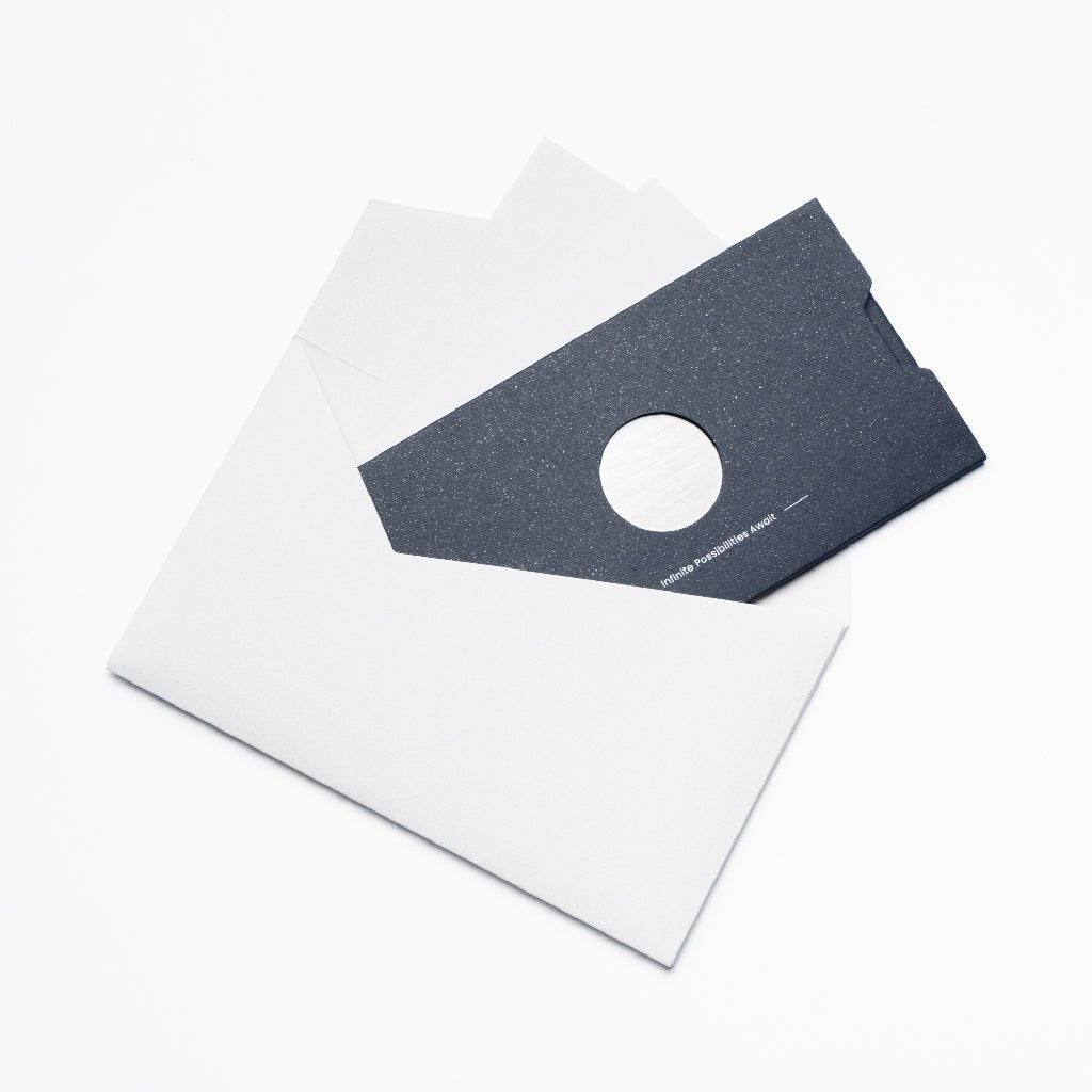 Cartoncino astrale in metallo