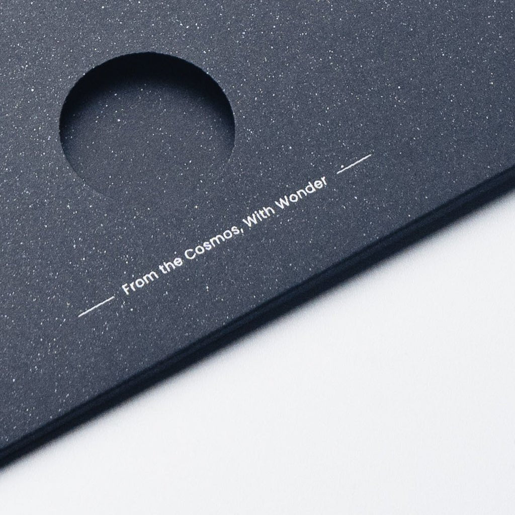 Cartoncino astrale in metallo