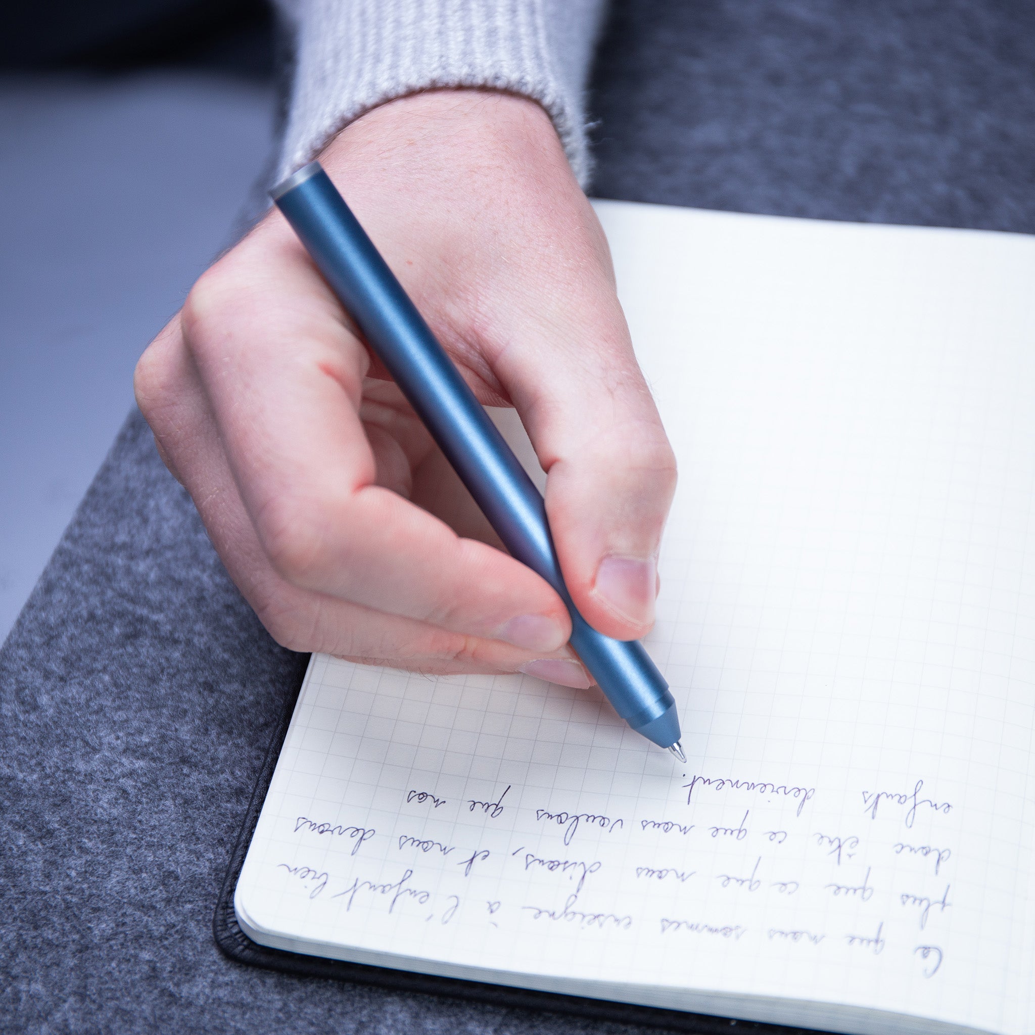 Blue ballpoint pen hoverpen classic#49776835166542