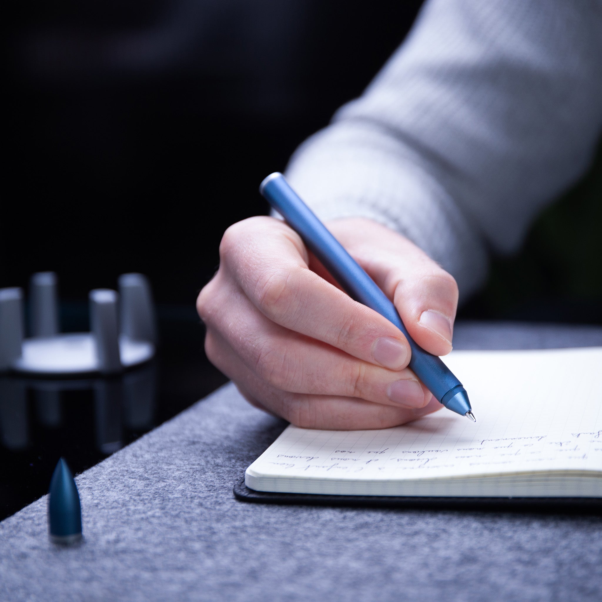 Blue ballpoint pen hoverpen classic#49776835166542